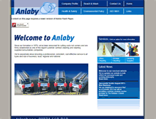 Tablet Screenshot of anlabycleaning.co.uk